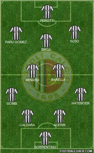 Ascoli football formation