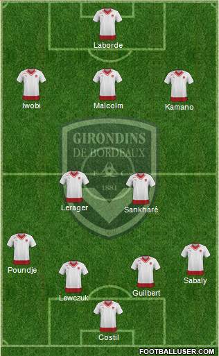 FC Girondins de Bordeaux Formation 2017