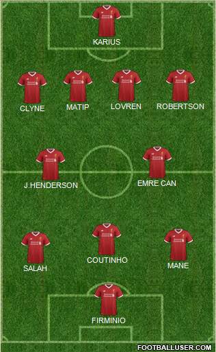 Liverpool Formation 2017
