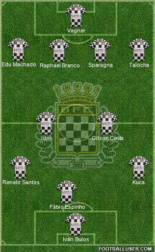 Boavista Futebol Clube - SAD 4-2-3-1 football formation