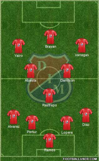 CD Independiente Medellín Formation 2017