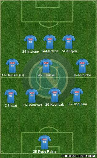 Napoli Formation 2017
