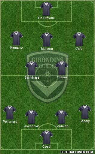 FC Girondins de Bordeaux Formation 2017