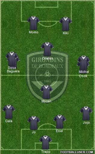 FC Girondins de Bordeaux Formation 2017