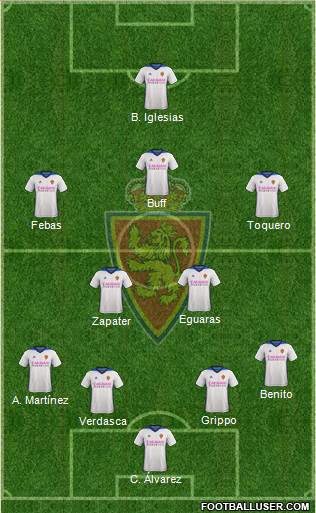 R. Zaragoza S.A.D. Formation 2017