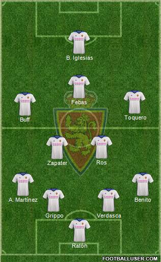 R. Zaragoza S.A.D. Formation 2017