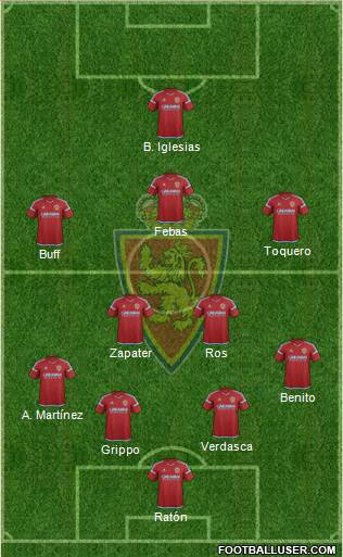 R. Zaragoza S.A.D. Formation 2017
