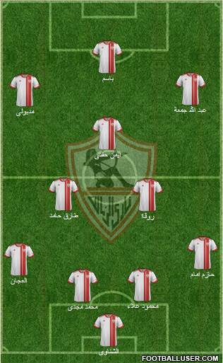 Zamalek Sporting Club football formation