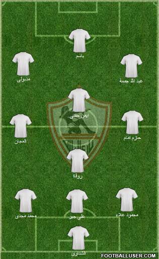 Zamalek Sporting Club football formation