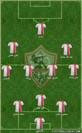 Zamalek Sporting Club football formation