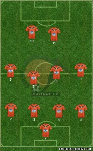 Stade Lavallois Mayenne FC Formation 2017