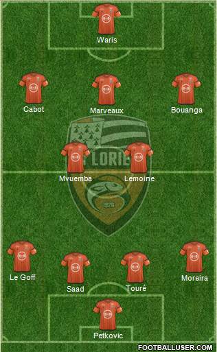 FC Lorient Bretagne Sud Formation 2017