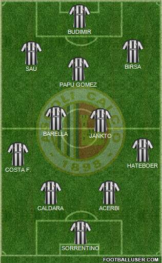 Ascoli football formation