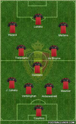 Belgium Formation 2017