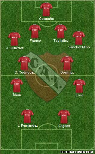 Independiente Formation 2017