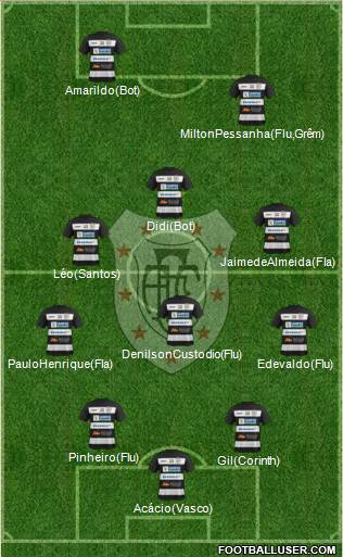 Americano FC (RJ) Formation 2017
