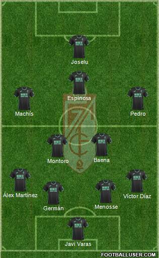 Granada C.F. Formation 2017