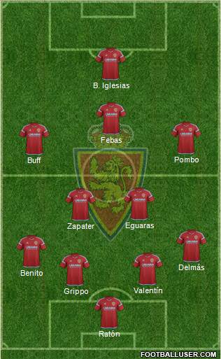 R. Zaragoza S.A.D. Formation 2017
