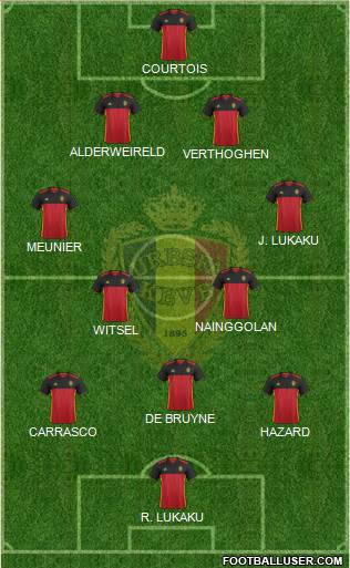 Belgium Formation 2017