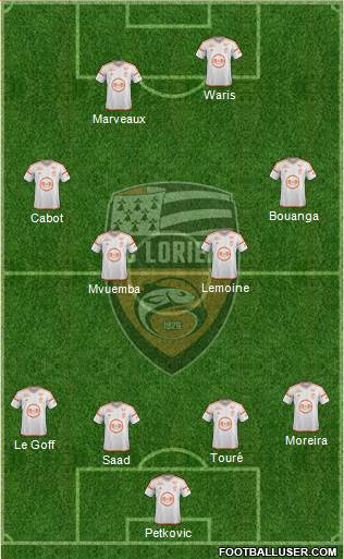 FC Lorient Bretagne Sud Formation 2017