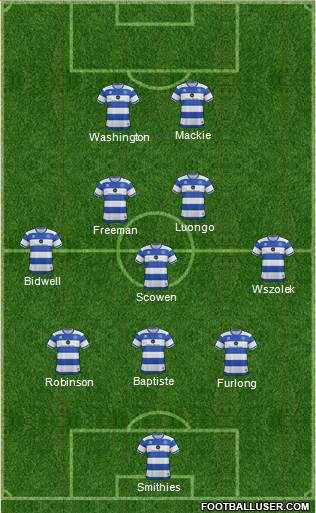 Queens Park Rangers Formation 2017