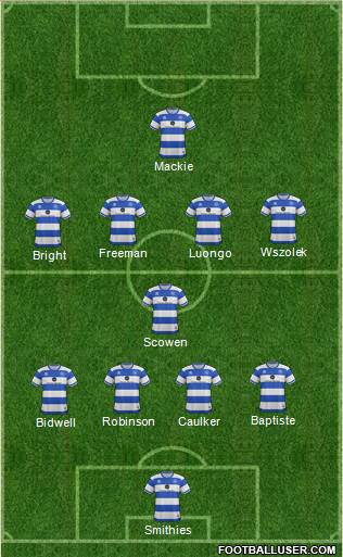 Queens Park Rangers Formation 2017
