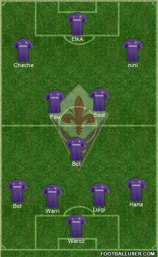 Fiorentina Formation 2017