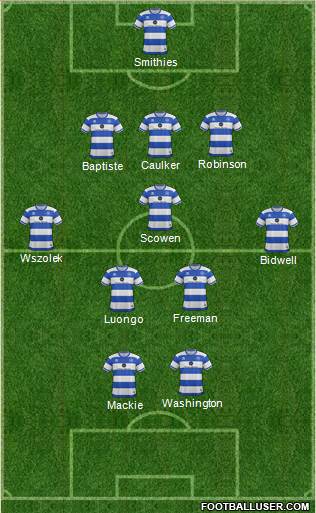 Queens Park Rangers Formation 2017