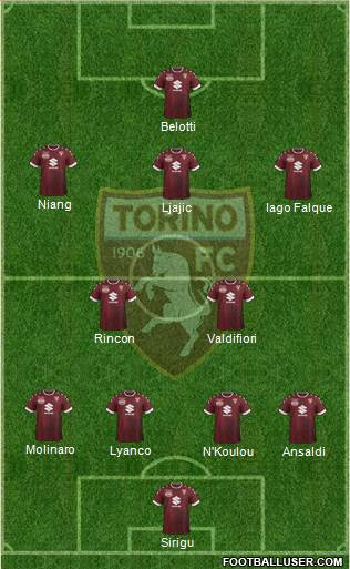 Torino Formation 2017