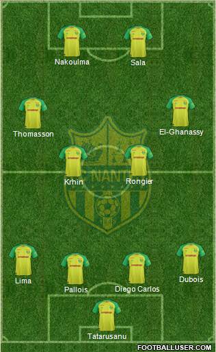 FC Nantes Formation 2017