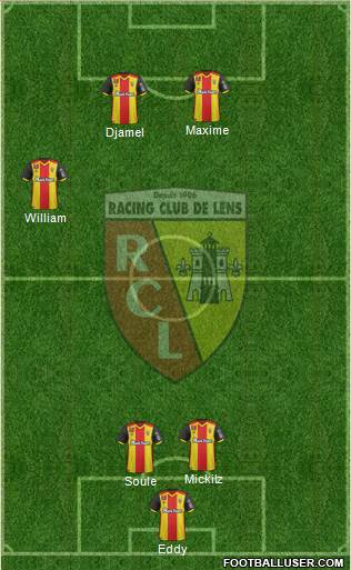 Racing Club de Lens Formation 2017