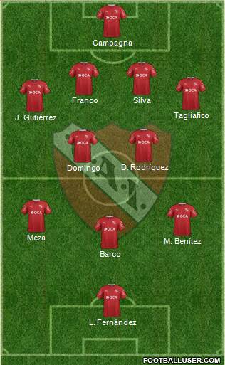 Independiente Formation 2017