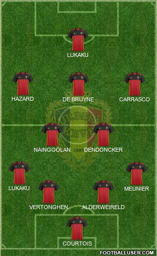 Belgium Formation 2017
