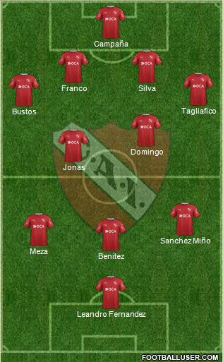Independiente Formation 2017