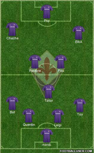 Fiorentina Formation 2017
