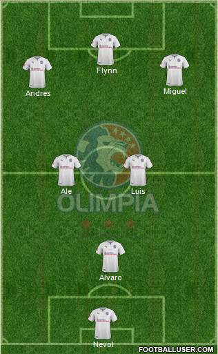 CD Olimpia Formation 2017