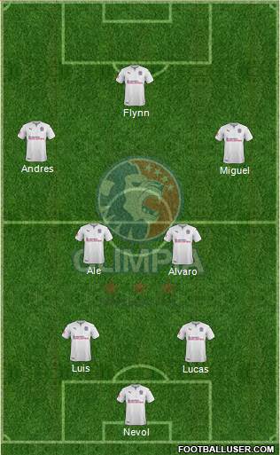 CD Olimpia Formation 2017