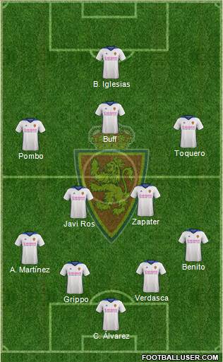 R. Zaragoza S.A.D. Formation 2017