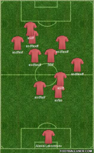 Pro Evolution Soccer Team Formation 2017