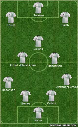 Liverpool Formation 2017