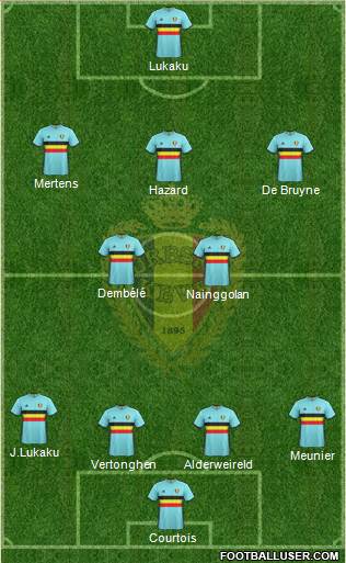 Belgium Formation 2017