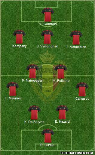 Belgium Formation 2017