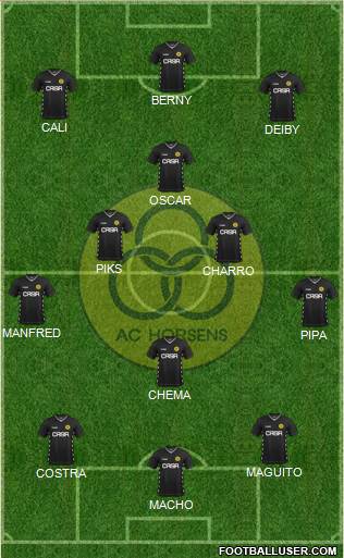 Alliance Club Horsens Formation 2017