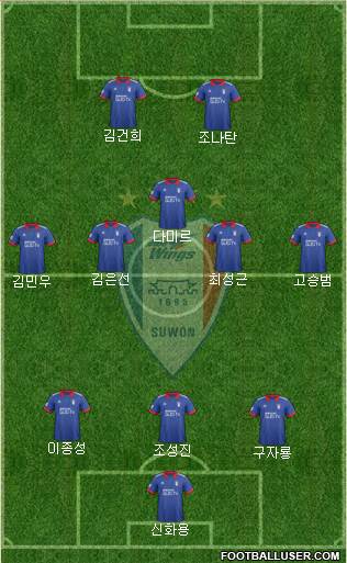 Suwon Samsung Blue Wings Formation 2017
