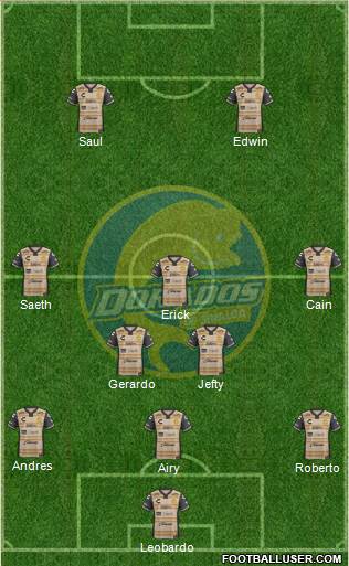 Club Dorados de Sinaloa Formation 2017