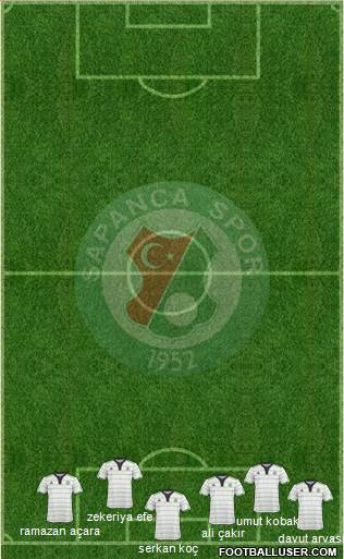 Sapanca Gençlikspor Formation 2017