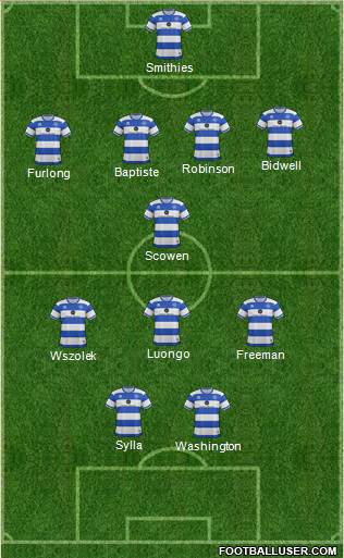 Queens Park Rangers football formation