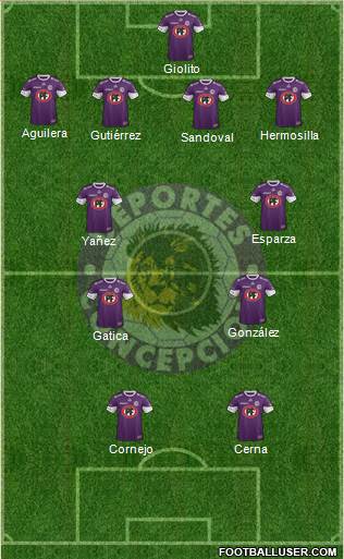 Club de Deportes Concepción S.A.D.P. Formation 2017