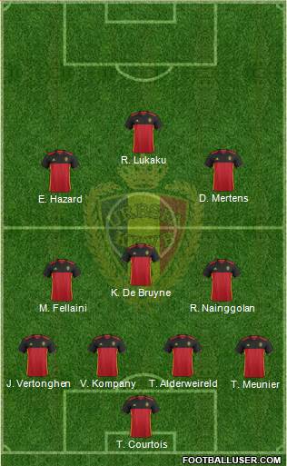 Belgium Formation 2017