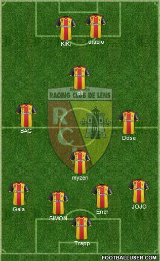 Racing Club de Lens Formation 2017